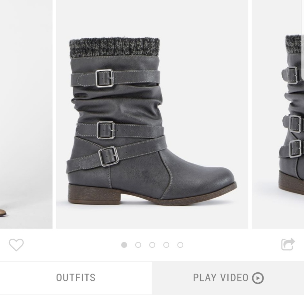 **SOLD!!!** BRAND NEW black booties!